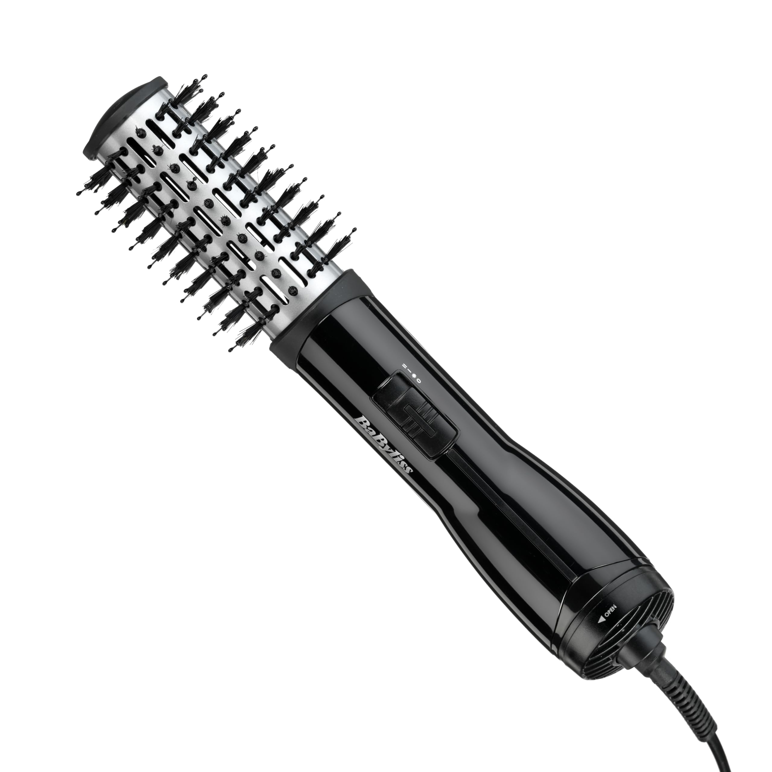 Flawless Volume Hot Air Brush, Ionic, Dry and Style, 38mm Titanium-ceramic barrel