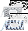 4 Pack Wet Wipes Bag, 10