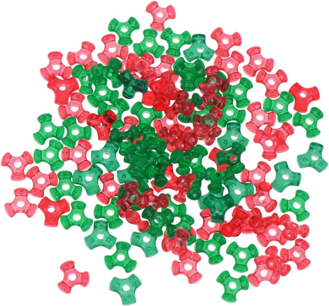 Ciieeo Christmas Beads Heishi Beads 1000pcs Glass Beads