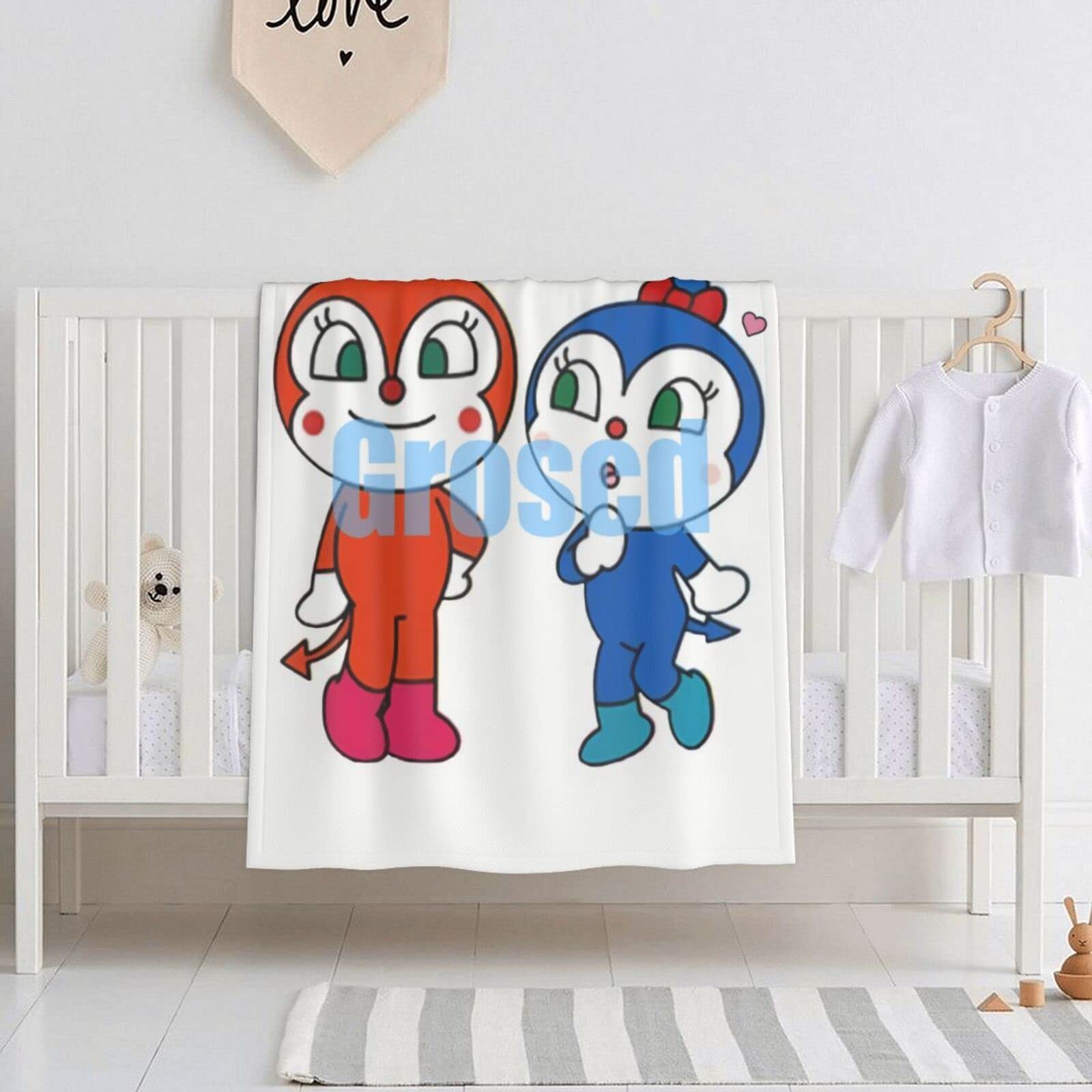 Amazon.co.jp: ドキンちゃん ベビー 新生児 赤ちゃん用 毛布 掛け毛布