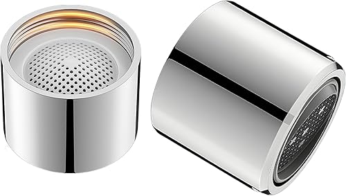 Vista 26 de Extensor de grifo giratorio de 360°, aireador de grifo hembra de latón macizo cromado, aireador de fregadero de cocina y filtro de fregadero