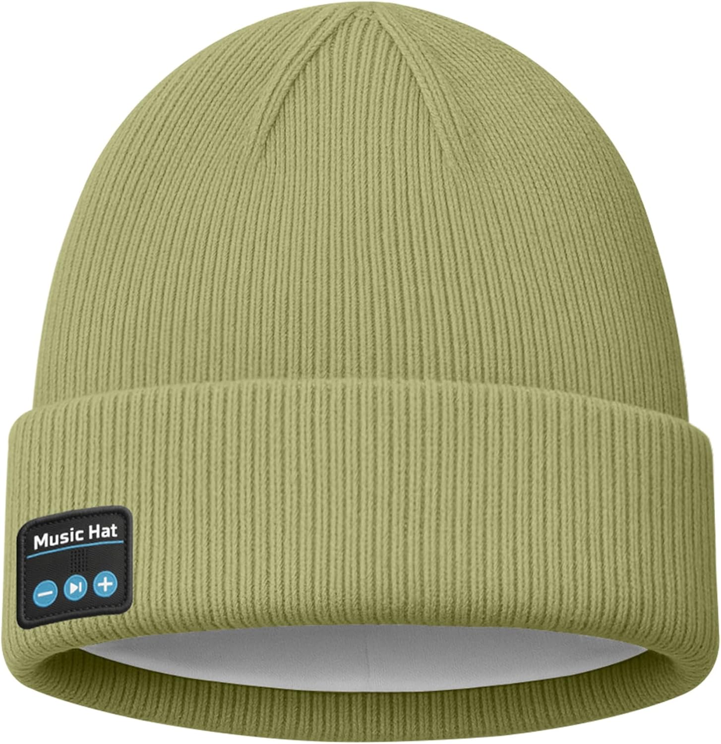 ATNKE LED Lighted Bluetooth Lined Fleece Beanie Hat, USB Rechargeable 4 LED Wireless Run Headlamp Cap for Men and Women - Image 3