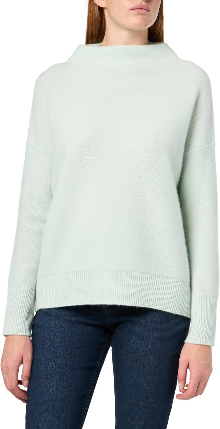 Vince Women's Boiled Funnel Neck Pullover