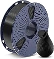 SUNLU PETG Filament 1.75mm, Less Stretch, Good Layer Adhesion, High Strength 3D Printer Filament 1.75±0.03mm, 1kg (2.2lbs), PETG Black