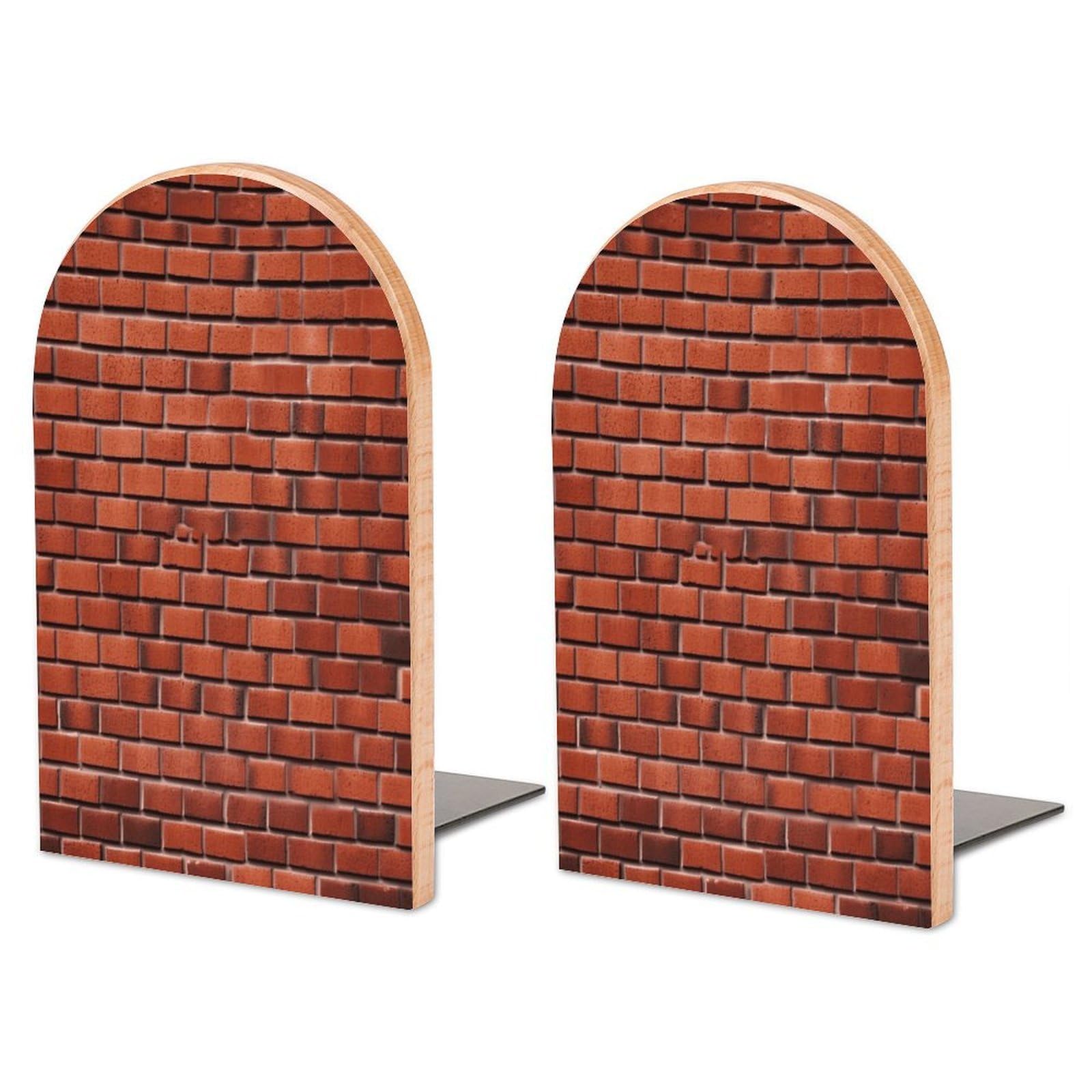 Sujetalibros para estantes de madera que evita la caída de libros pesados