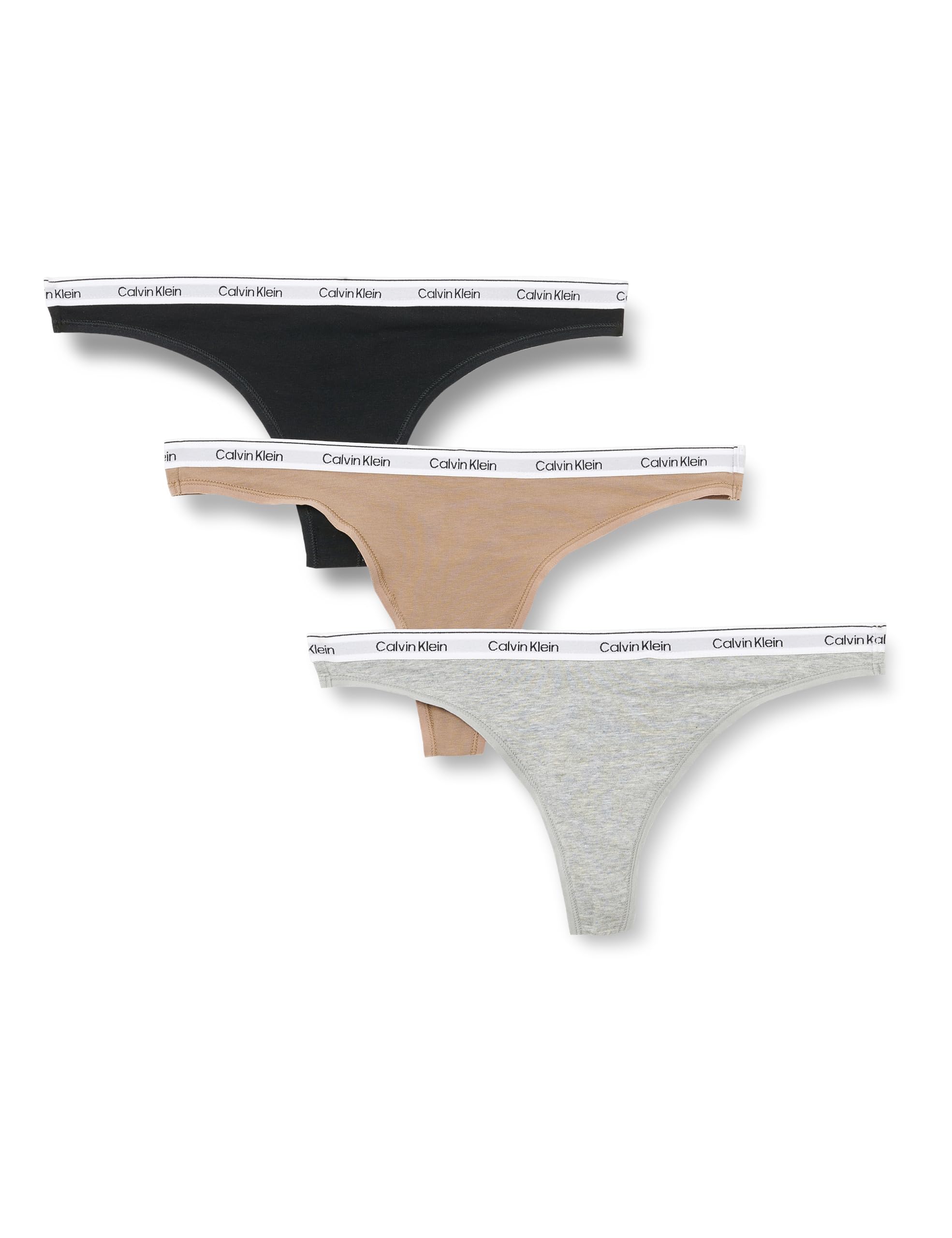 3'lü paket Thong (düşük rise) 000qd5209e İç Giyim Kadın
