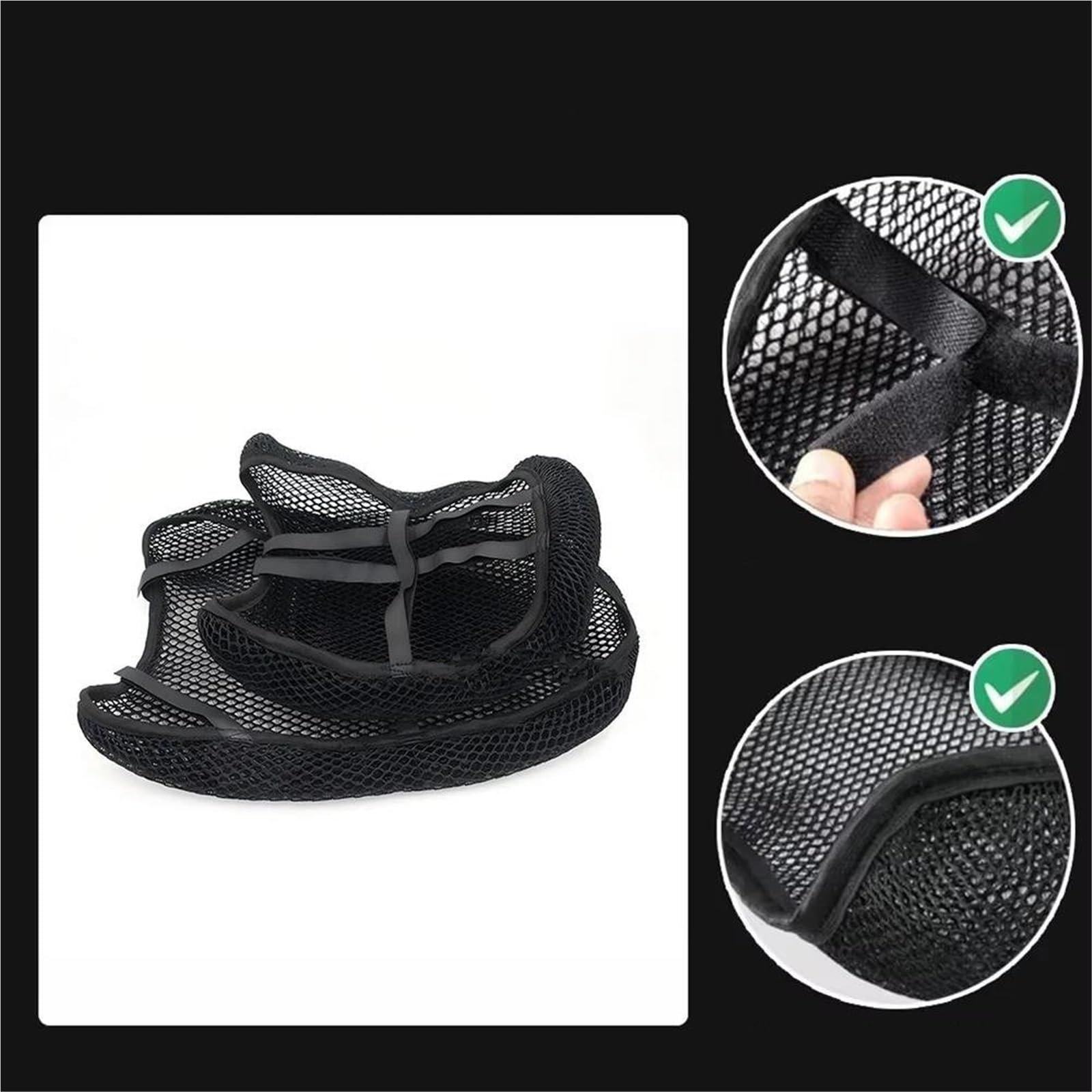 Coprisella In Rete Per Moto Cuscino Per Sella In Rete Per Moto Per Scrambler 400X 400 X 2024 2025, Impermeabile, Anti-sole E Traspirante Cuscino Antiscivolo