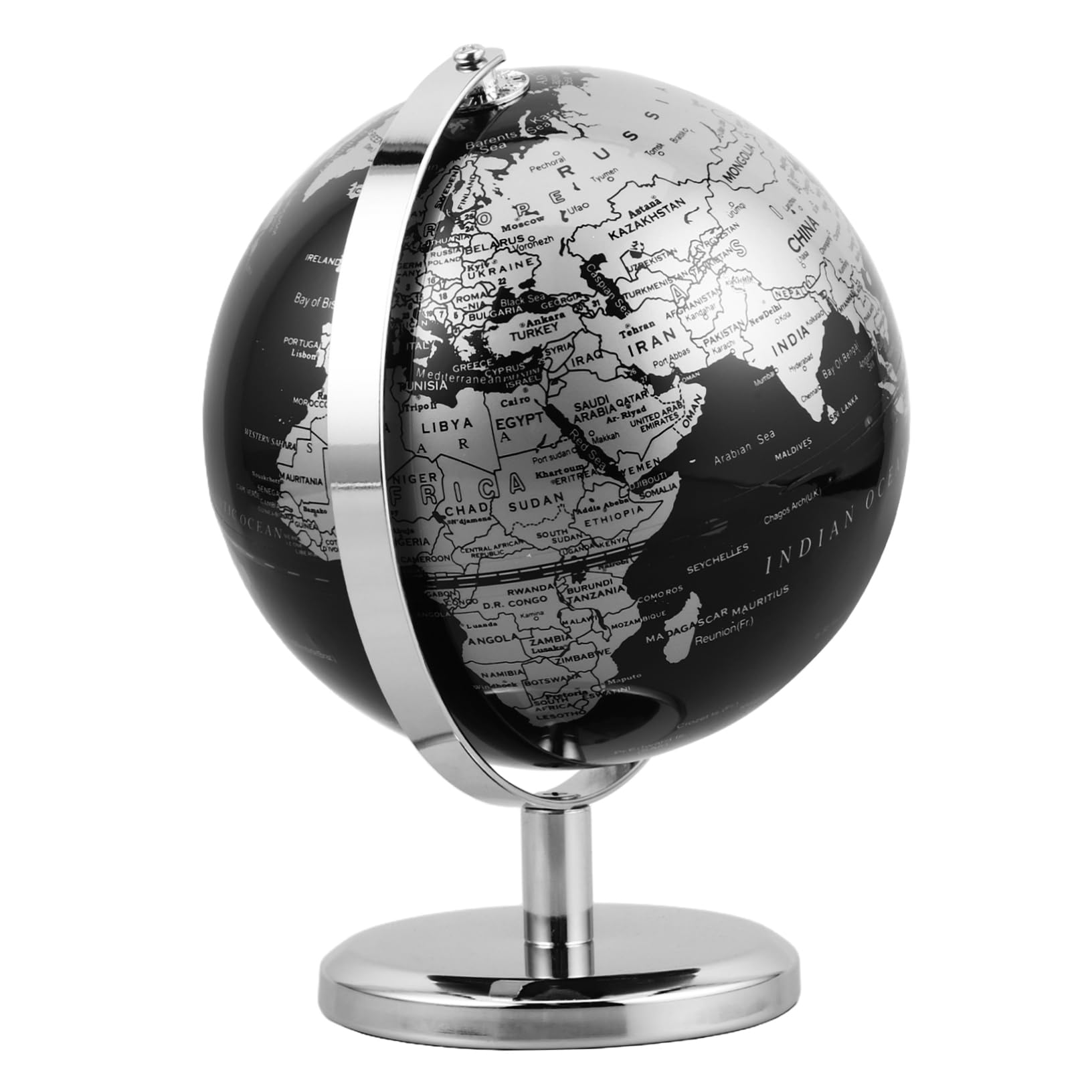 UPKOCH Vintage Large Decorative Globe Rotatable Earth Geographic Desktop Home Office Decor