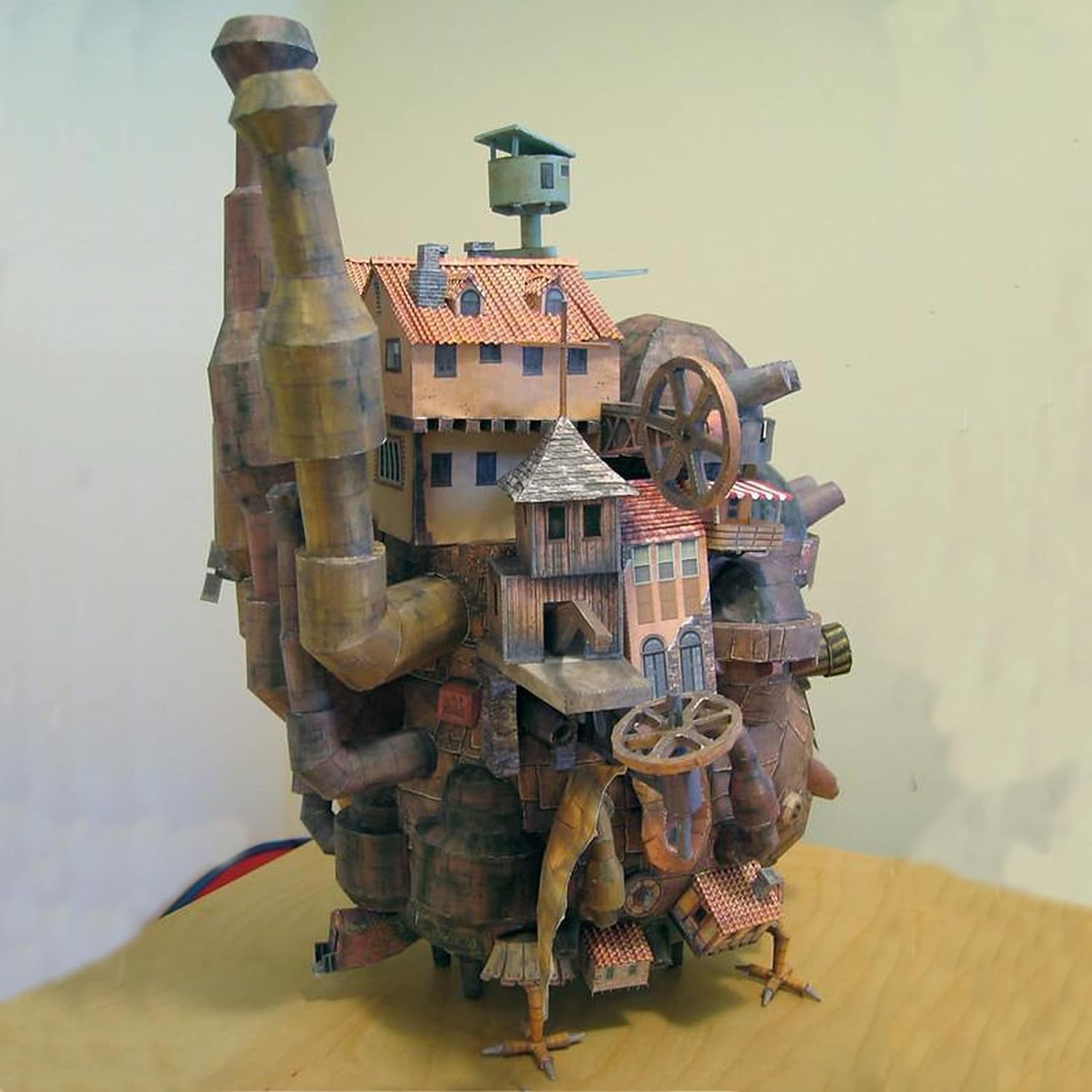 NZPOST Hayao Miyazaki Howl's Moving Castle Land Versione DIY Artigianato Carta Modello KIT