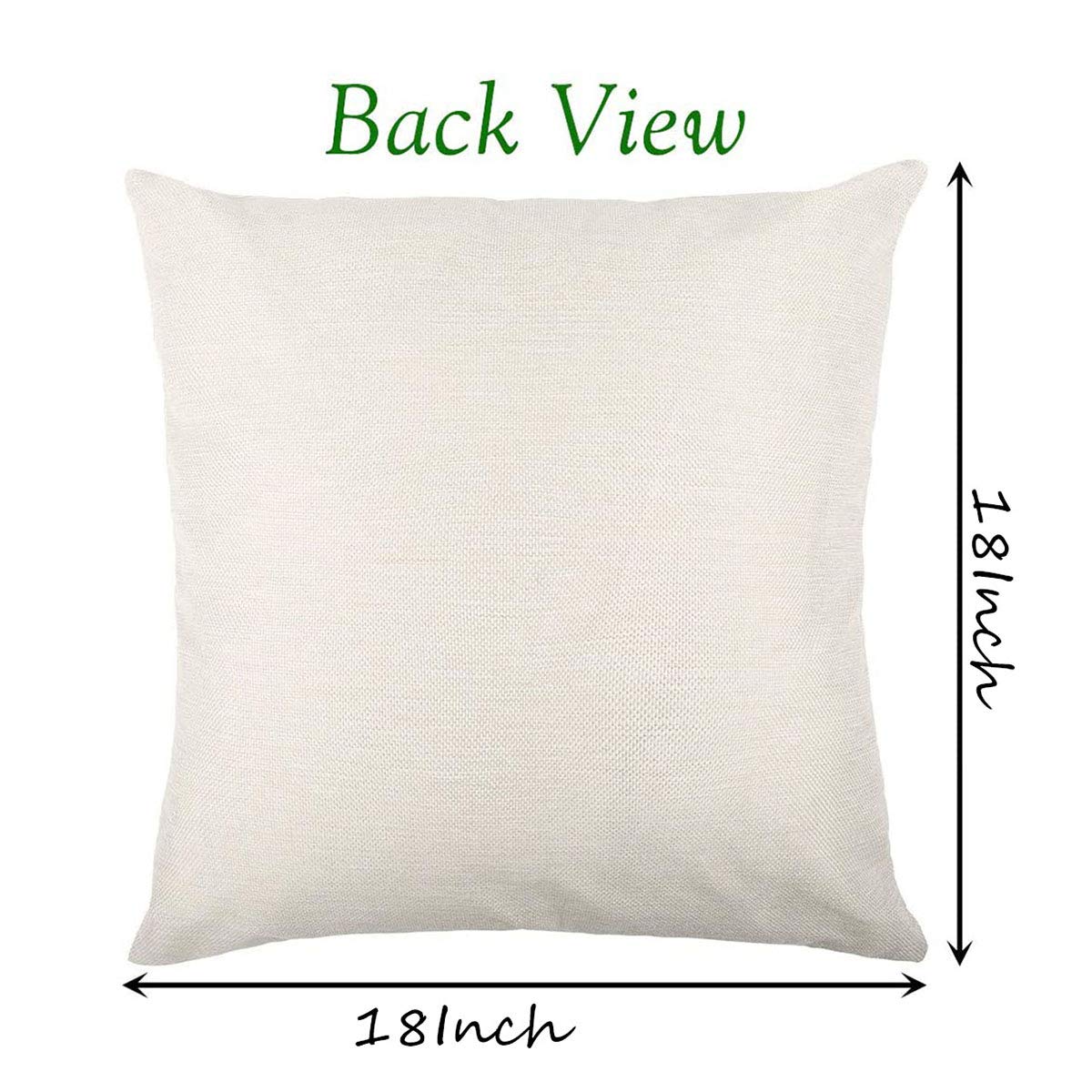 Jartinle Lot De 2 Housses De Coussin Imperméables à Motif Floral Bohème Pour Extérieur, 45,7 X 45,7 Cm, Motif Floral Et Feuilles Pour Meubles De Terrasse
