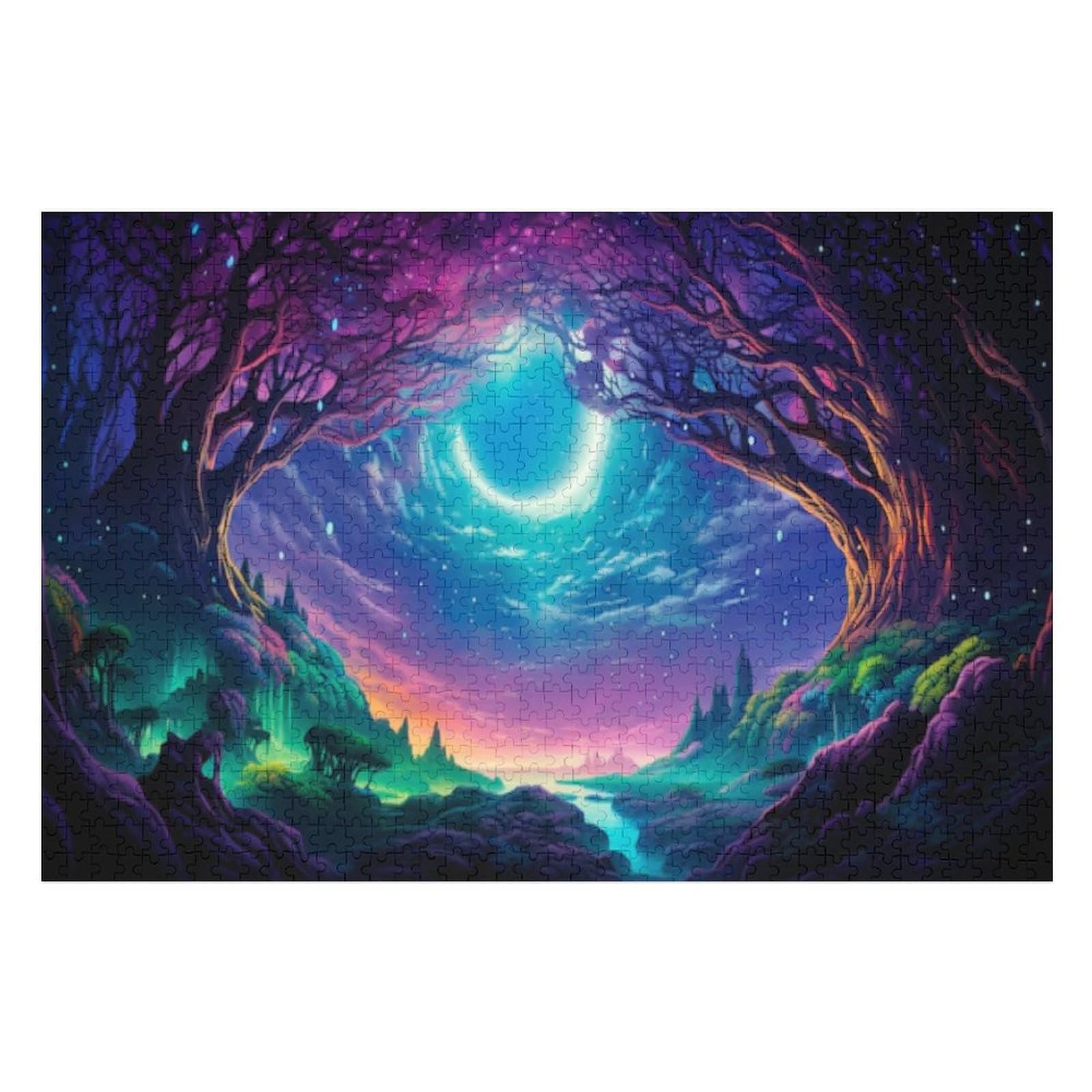 Amazon.com: Fantasy Endless Hole Landscape 1000 Piece Puzzle for