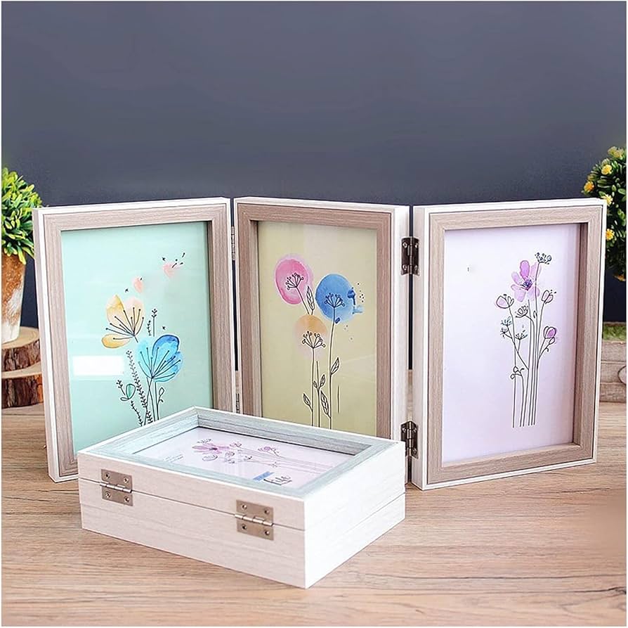 Amazon.co.jp: 写真立て 6インチ フォトフレーム 三つ折りフォト Amazon.co.jp: 写真立て 6インチ フォトフレーム 三つ折りフォト