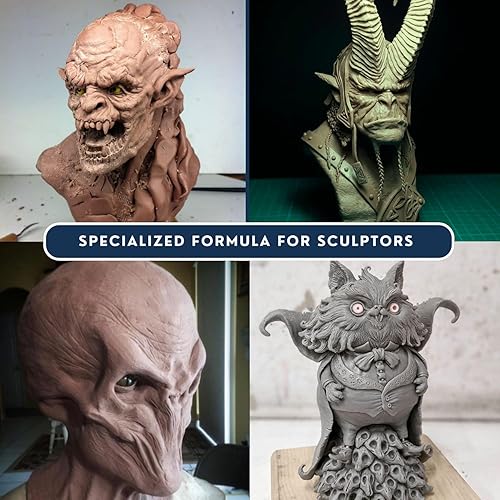 Miniatura 7 de Monster Clay Grado Premium Modeling Clay 5lb