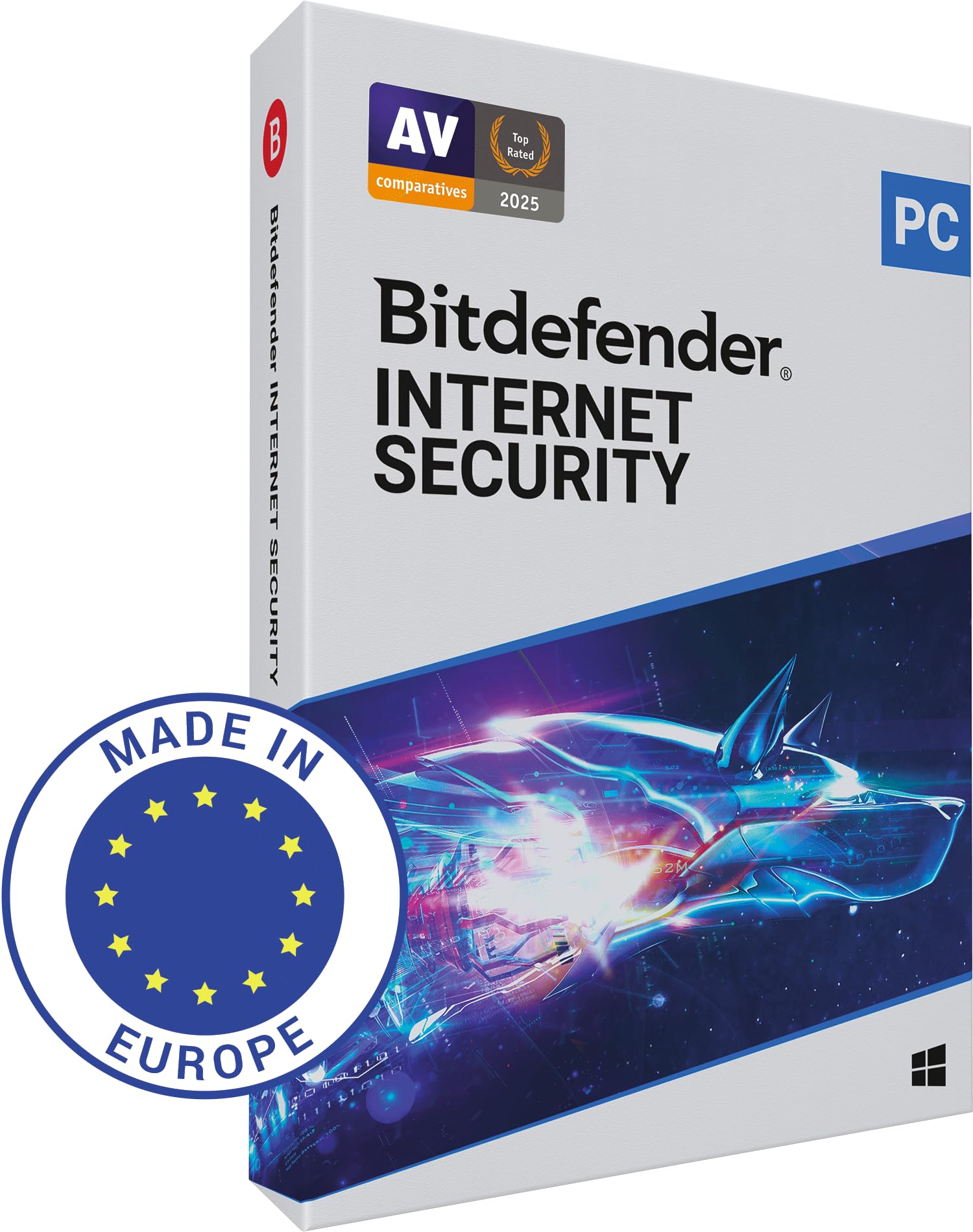 Bitdefender Internet Security 2026 | 5 Geräte | 2 Jahre | PC | Aktivierungscode per Post gesendet