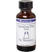 Vista 4 de LorAnn Sparkling Wine SS Flavor, botella de 1 onza