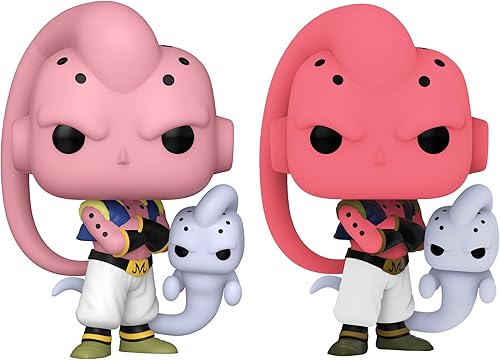 Miniatura 2 de Funko Pop! Animación Dragon Ball Z - Majin Buu (Super Buu Form) Ghost Attack - Paquete de dos piezas de edición especial con Common & Glow Chase