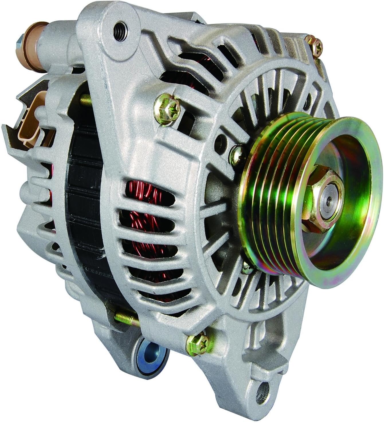 OEG Parts New Alternator Compatible With Chrysler Sebring 3.0L V6 01 02 03 04 05, Dodge Stratus 01-05, Mitsubishi Eclipse Galant 3.0 99-05 2104179, MD367307, MD373094, M362301D, MD354001, MD362301