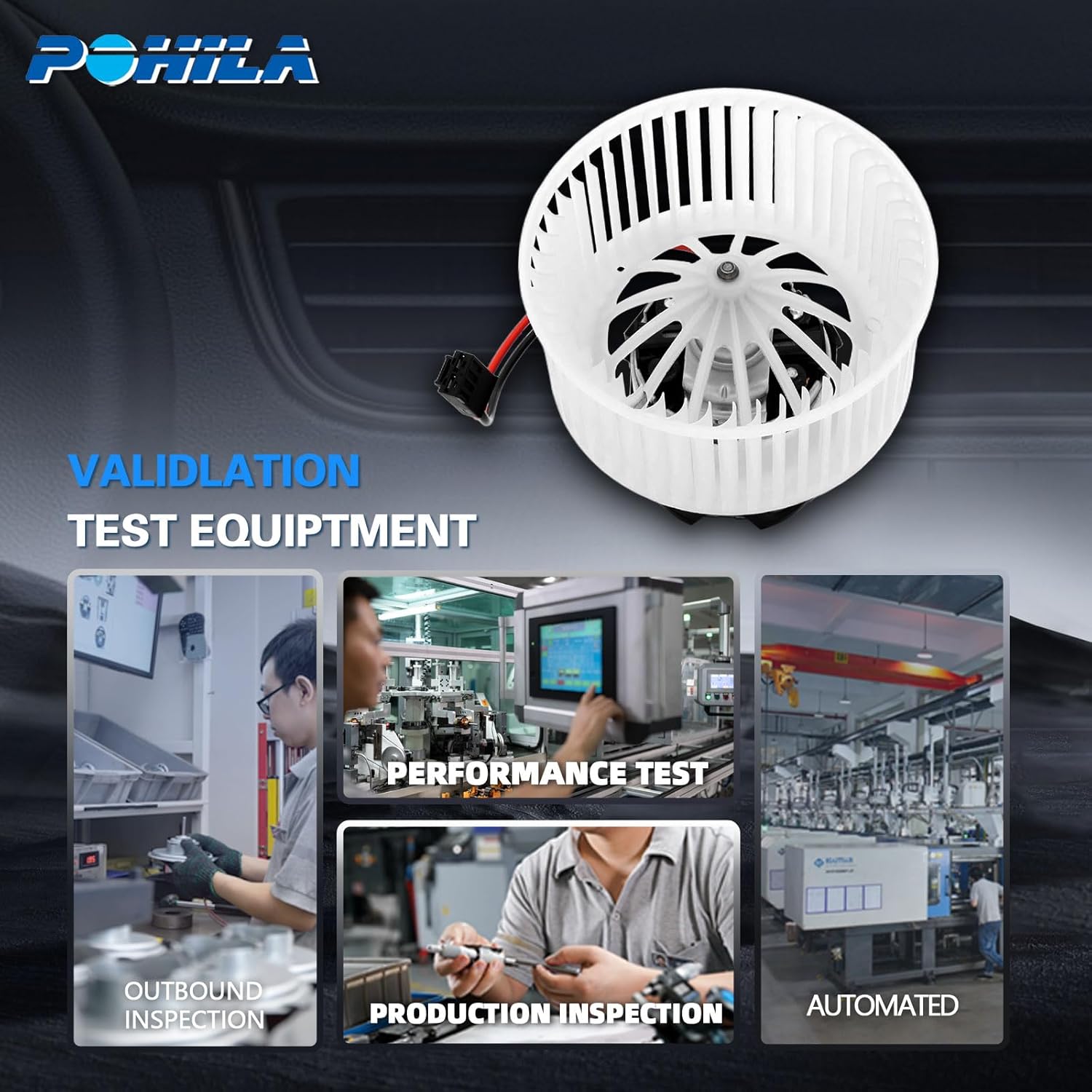 700294 HVAC Blower Motor Assembly with Fan Cage Replacement for 2011 2012 2013 2014 2015 2016 BMW 528i 535i 550i 640i 650i 740i 750i 740Li 750Li Replace# 64119242607