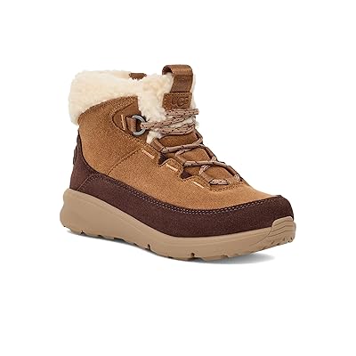 UGG Kids Terretrail Cozy Lace (Little Kid/Big Kid) Kids Shoes Chestnut