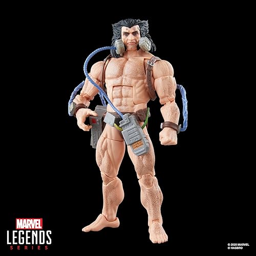 Miniatura 5 de Marvel Legends Series Wolverine (Arma X), Retro Cardback X-Men - Figura de acción coleccionable inspirada en cómics de 6 pulgadas