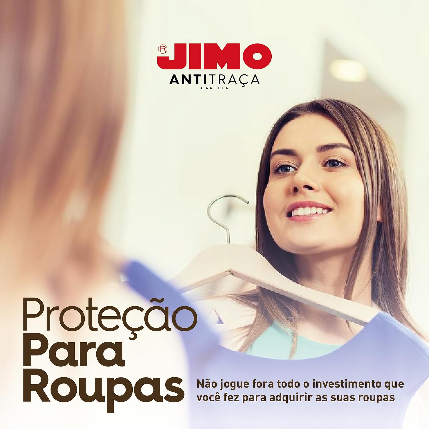 Jimo Anti-Traça Cartela 1 Unidade Inseticida Sem Cheiro Proteção para Roupas Livros Gavetas Armários Closets Jimo Anti-Traça Cartela 1 Unidade Inseticida Sem Cheiro Proteção para Roupas Livros Gavetas Armários Closets