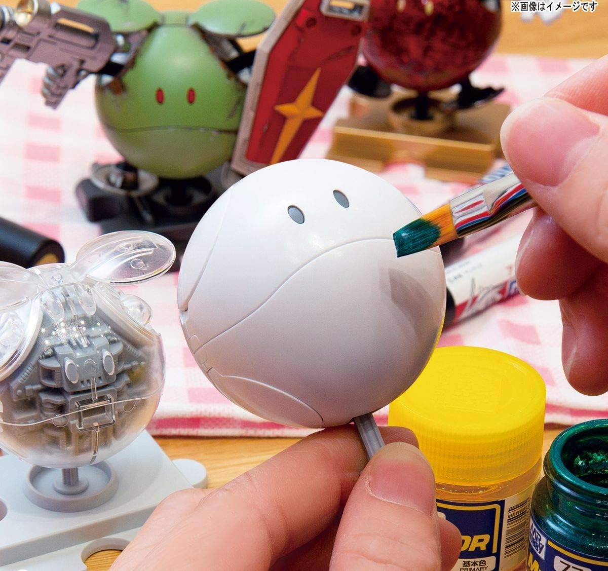 Amazon Com Bandai Haropla The Gundam Base Limited Haro Painting Model Clear White Arts Crafts Sewing