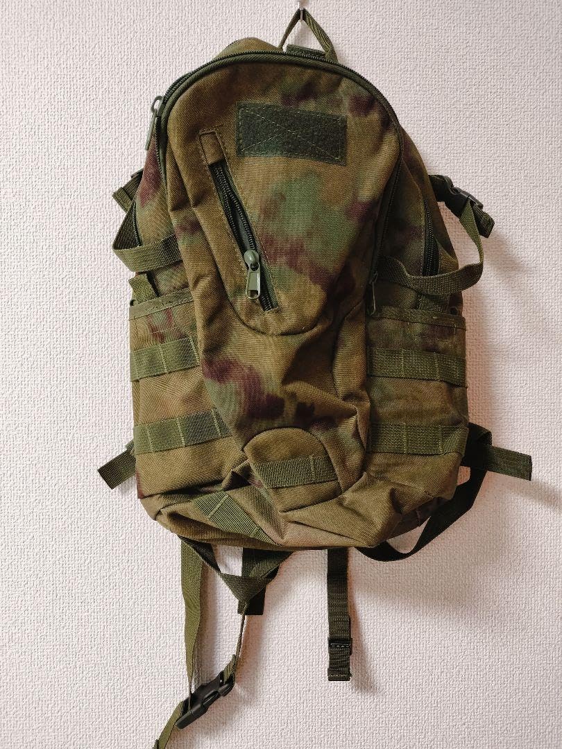 値下 新品 ATACS FG迷彩 モールバックパック 25〜30L ATACS FG迷彩 モールシステム バックパック 25〜30L BAXORVDK リュック