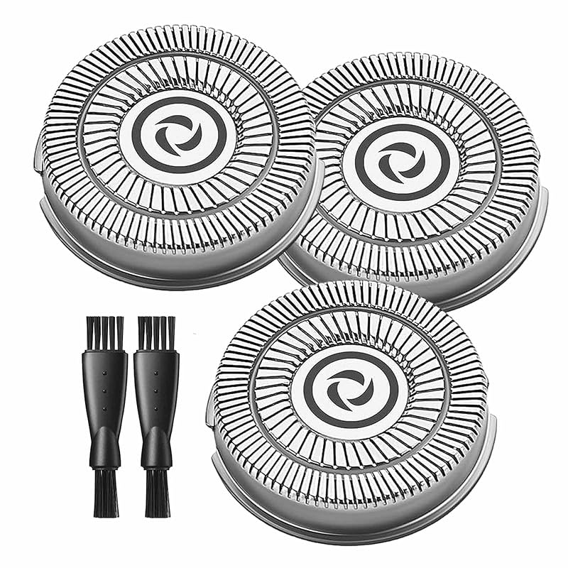 Cabeças de reposição para barbeador elétrico Hatteker RSCX-7568, pacote com 3