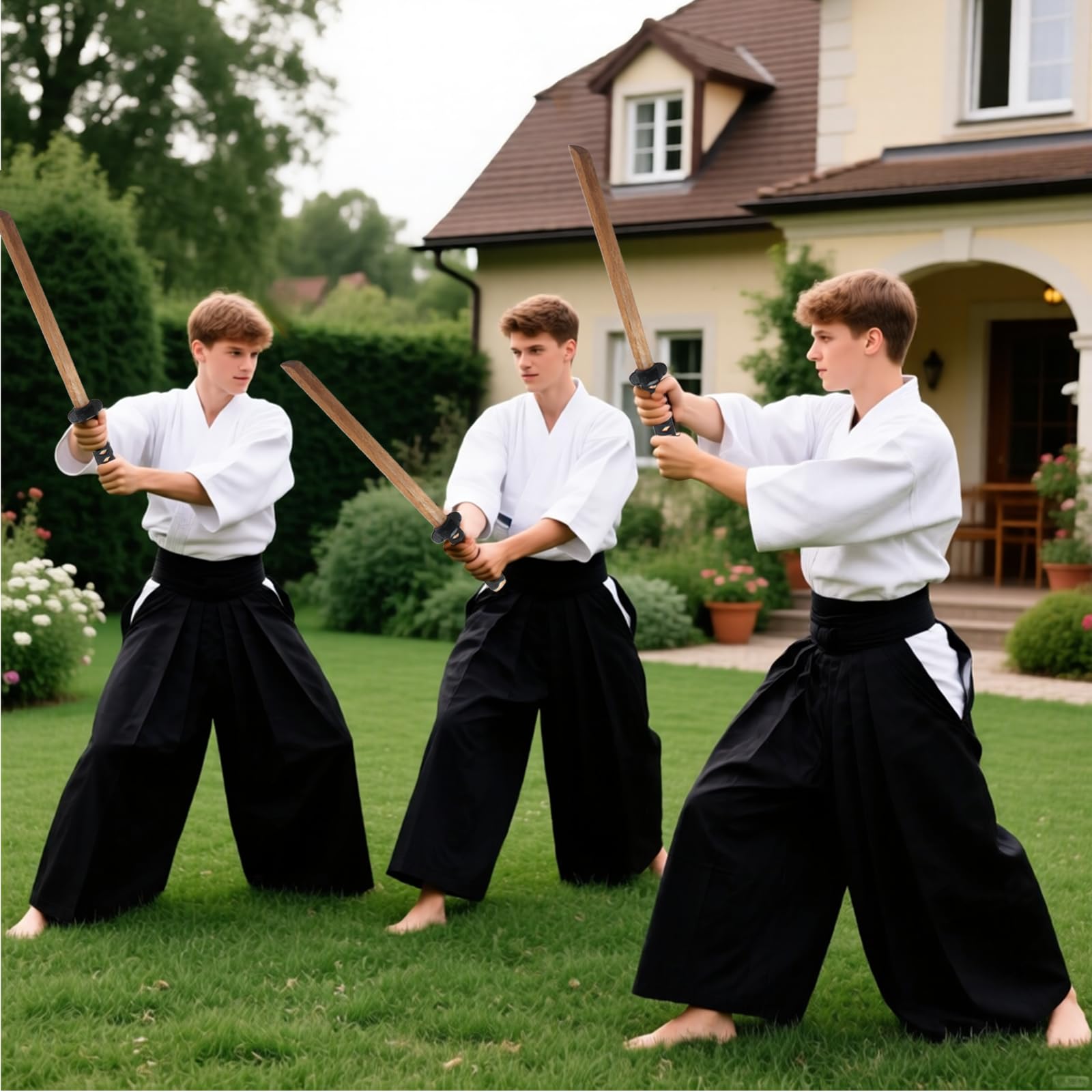Kurz kleine Größe Holz Katana Schwert, Bokken Kendo-Schwertkampf-Training, Samurai Schwert, Rollenspiel Cosplay Iaido-Bokken