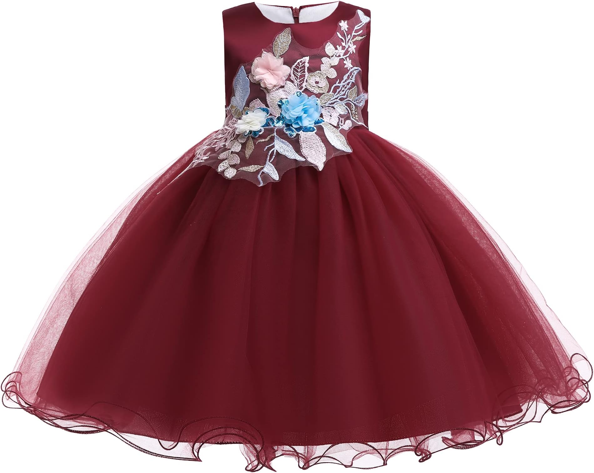 AIMJCHLD6M-9T Christmas Day Pageant Party Ball Gown Formal Dresses