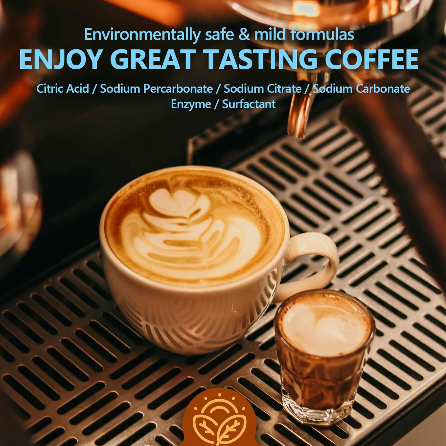 Espresso Machine Cleaning Tablets Descaling -200 Tablets, Compatible with Breville Barista Express, Gaggia, Delonghi, Jura, Philips - Universal Coffee Machine Cleaner Solution for Espresso Machines image 2 of 7 B0F3CYMZQC