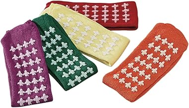 Posey Large Falls Management Socks: High-Visibility Grip Socks for Safety and Fall Prevention