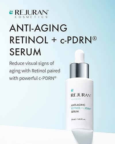 Miniatura 2 de Rejuran Retinol avanzado antienvejecimiento + suero c-PDRN para cara y cuello – Triple acción con c-PDRN, retinol y péptidos
