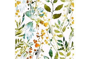 Blooming Wall Watercolor Peel and Stick Wallpaper