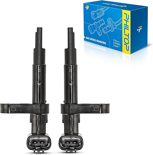 PHILTOP Sensor de velocidad de rueda ABS trasera de 2 piezas de repuesto para IS250, GS300, LS460, GS350, IS350, GS430, Mirai, is F, GS450h, LS600h,