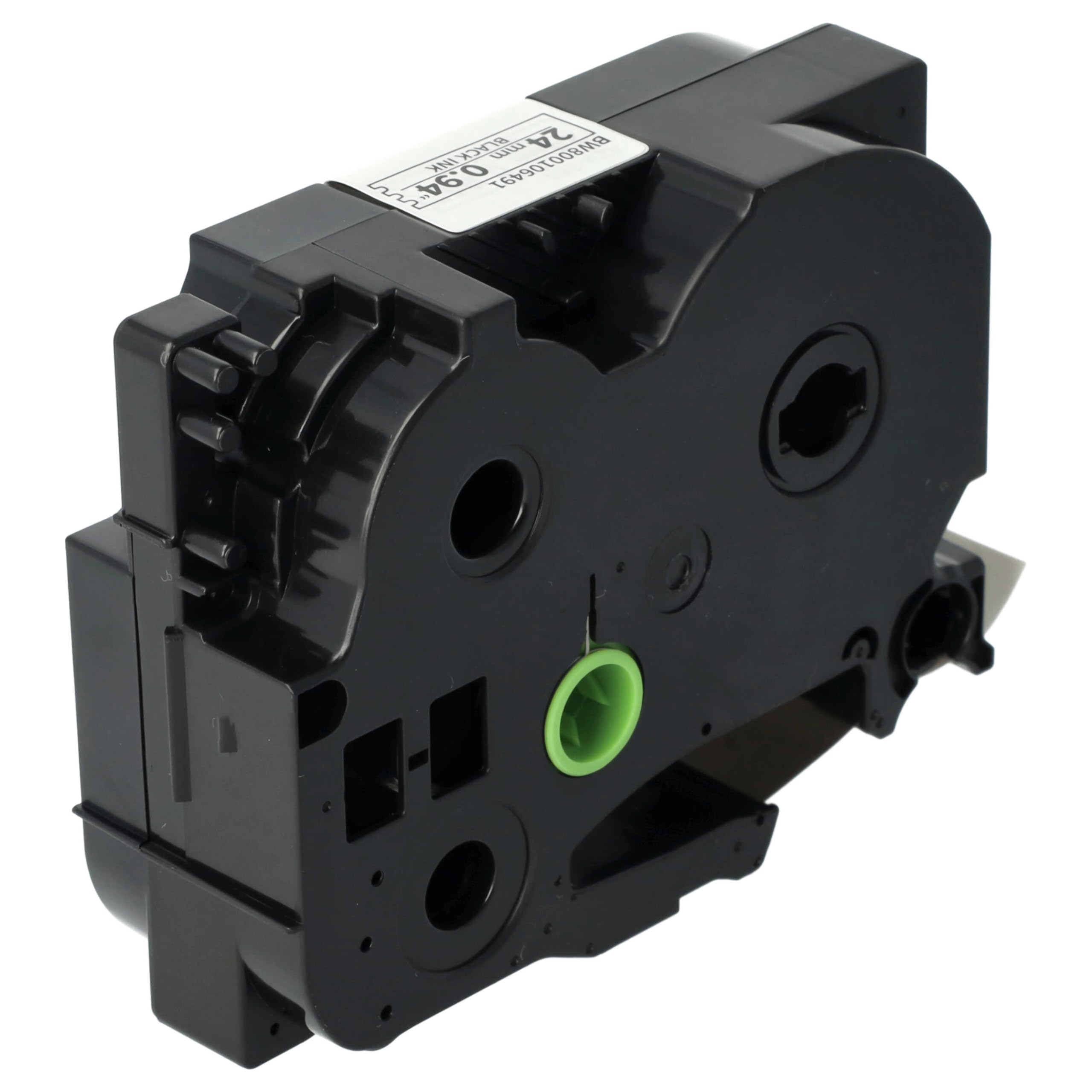 vhbw 10 x taśmy kompatybilne z drukarką etykiet Brother P-Touch RL 700 S, PT-P950W 8m x 24 mm, czarno-białe