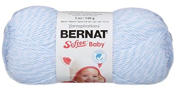 Spinrite Softee Baby Solid Yarn-Baby Denim Marl