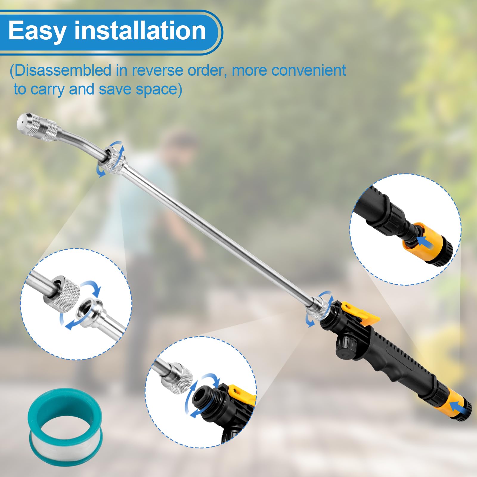 Snapklik.co : RV Water Heater Anode Rod & RV Water Heater Tank Rinser - View #3