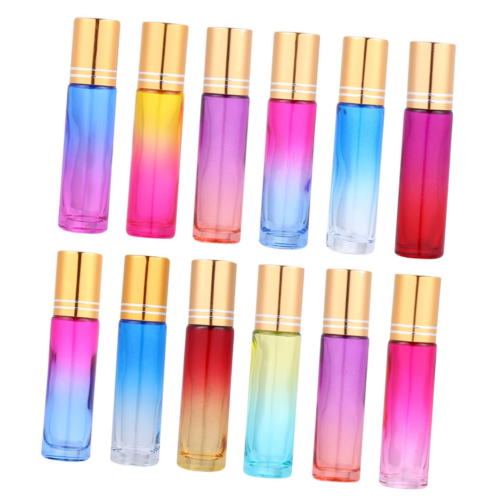 Bottiglie Roll-on in Vetro 10ml, Mini Flaconi Vuoti