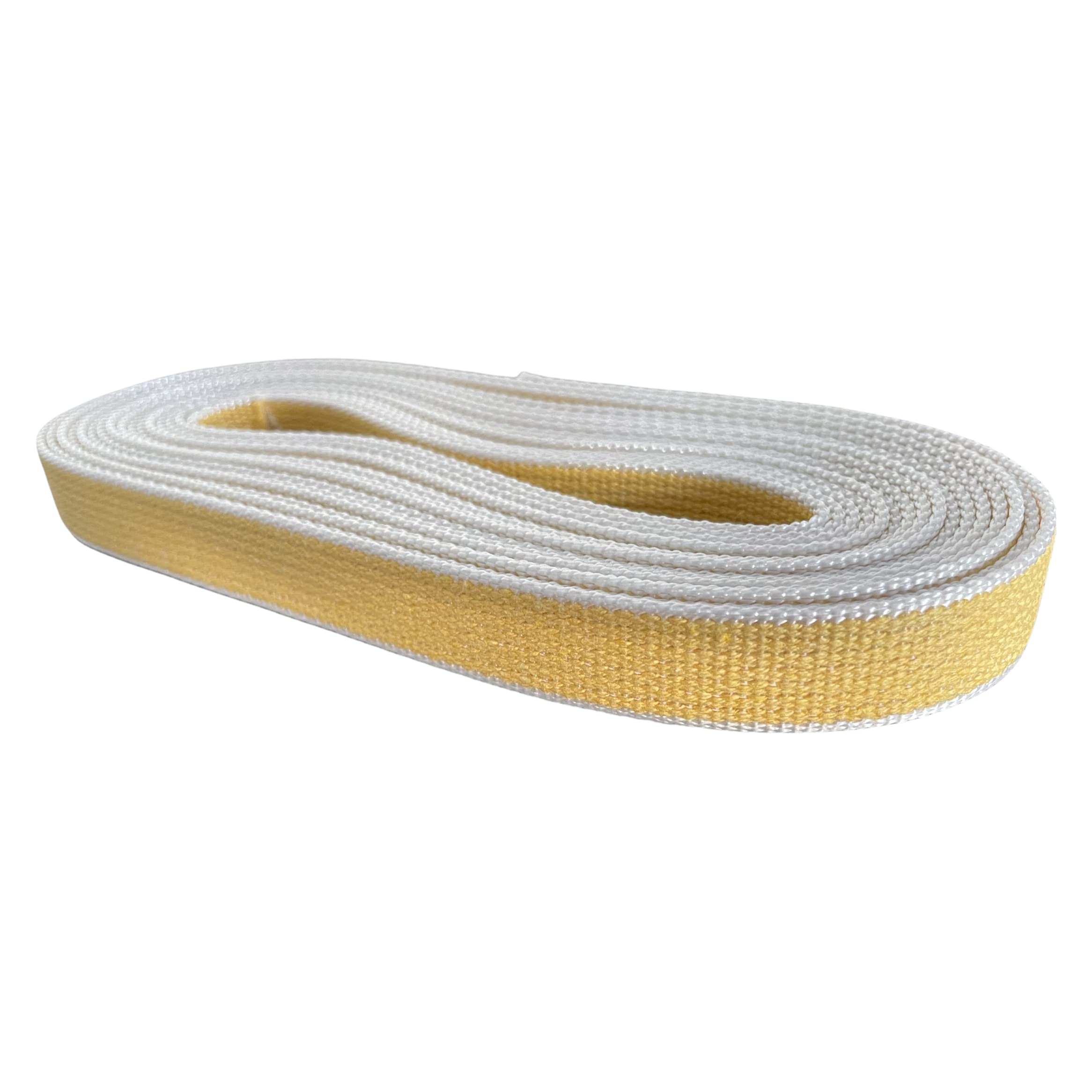 Cintino in cotone Robusto 22 mm per Tapparella Colori assortiti per finestre e portafinestra d'arredo (7,5 Metri per Portafinestra, Giallo)