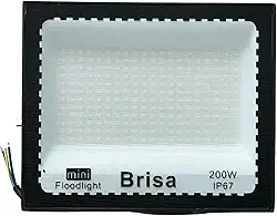 Refletor Holofote led 200w Smd Ip67 Aluminio Prova D'água Quadra salão campo galpão