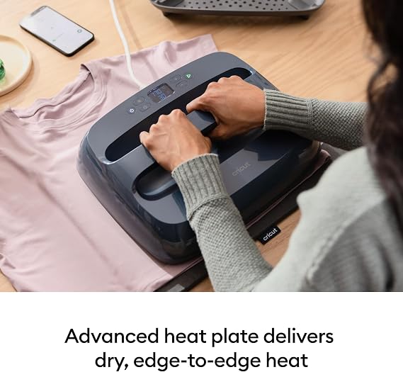 Cricut EasyPress SE (12 in x 10 in), Heat Press Machine for T-Shirts, Pillows, Tote Bags & More, Advanced Ceramic-Coated Heat Plate with Precise Temperature Control - Raspberry
