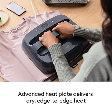 Cricut EasyPress SE (12 in x 10 in), Heat Press Machine for T-Shirts, Pillows, Tote Bags & More, Advanced Ceramic-Coated Heat Plate with Precise Temperature Control - Raspberry