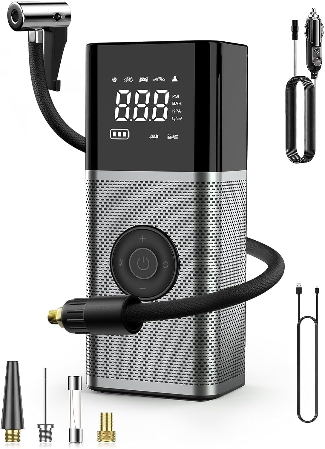 Compresor Portátil - Inflador USB Recargable Compresor Portátil - Inflador USB Recargable