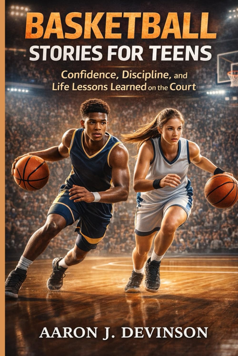 BASKETBALL STORIES FOR TEENS: Confidence, Discipline, and Life Lessons Learned on the Court