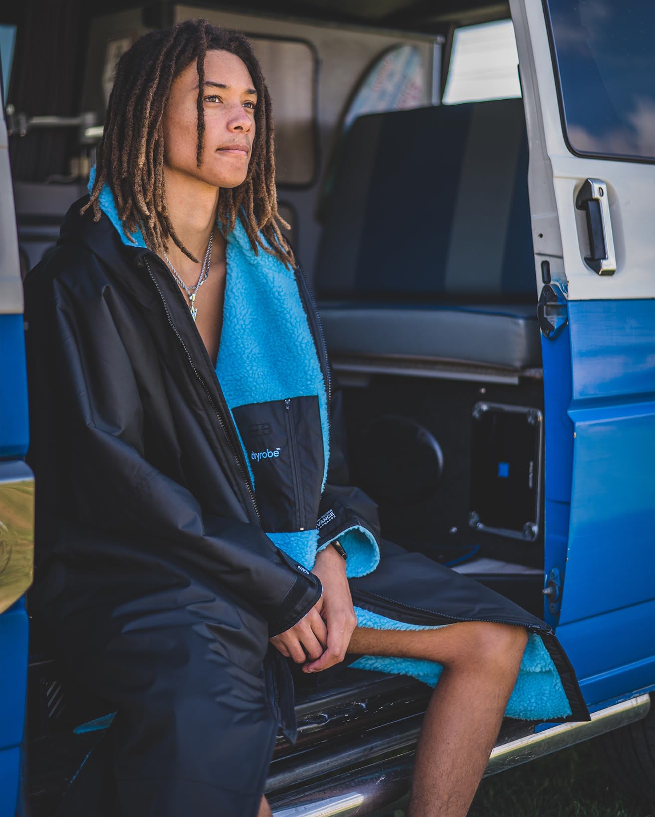 Dryrobe Advance LONG SLEEVE Waterproof Changing Robe