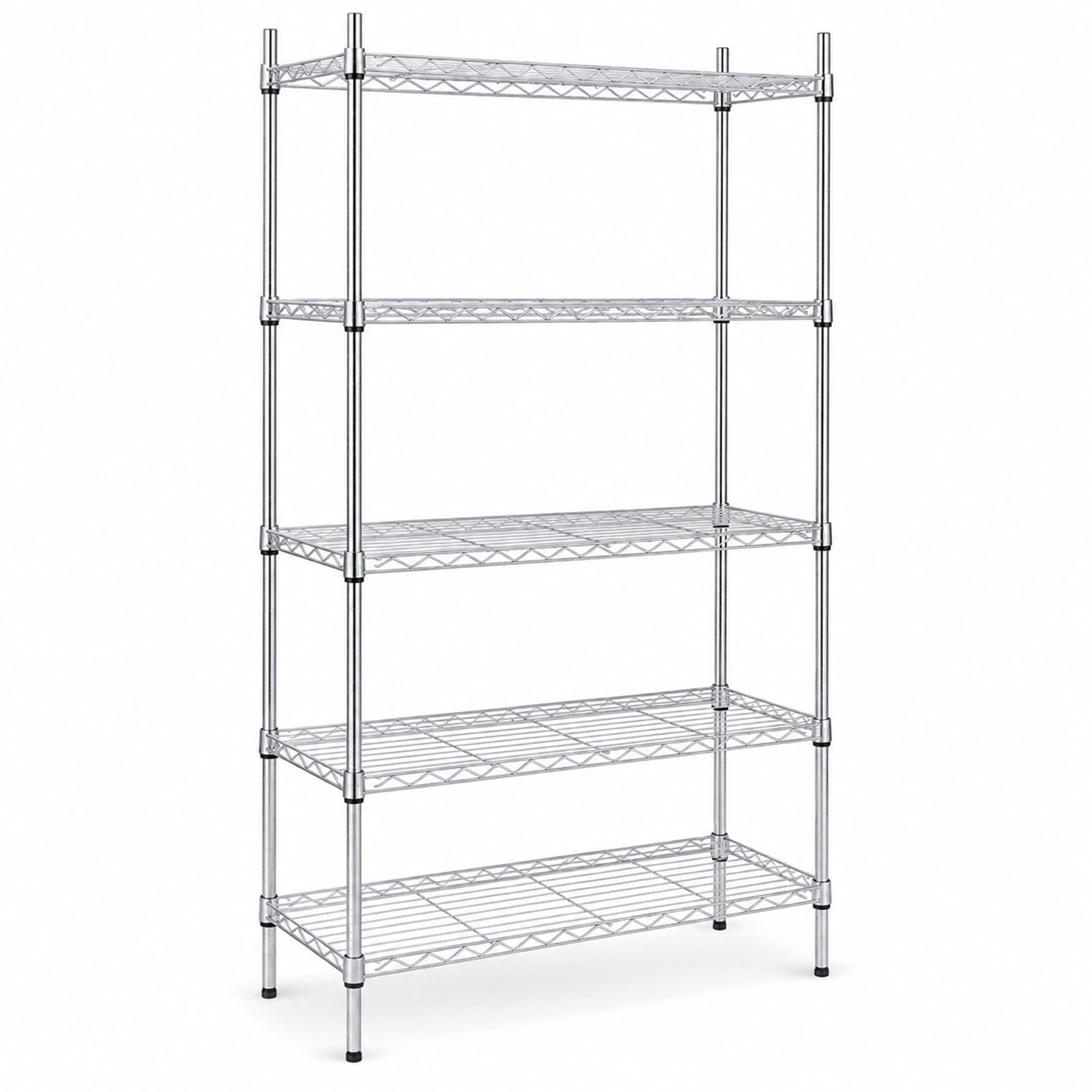 Oypla 5 Tier Heavy Duty Steel Wire Rack Shelf Storage Shelving Unit