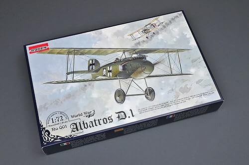 Miniatura 8 de Roden Albatros D.I - Kit de caza biplano alemán