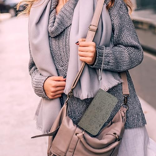 Miniatura 7 de FDCWTSH Compatible con LG Aristo 2 3 PlusRebel 4 LTETribute Empire DynastyZone 4K8 Plus 2018 K8SPhonenix 4Risio 3 Funda tipo cartera con tapa para