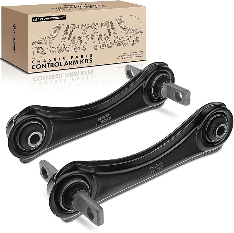 Kit de braços de controle superiores traseiros A-Premium com buchas para Honda Civic, CR-V e Acura – 2 unidades
